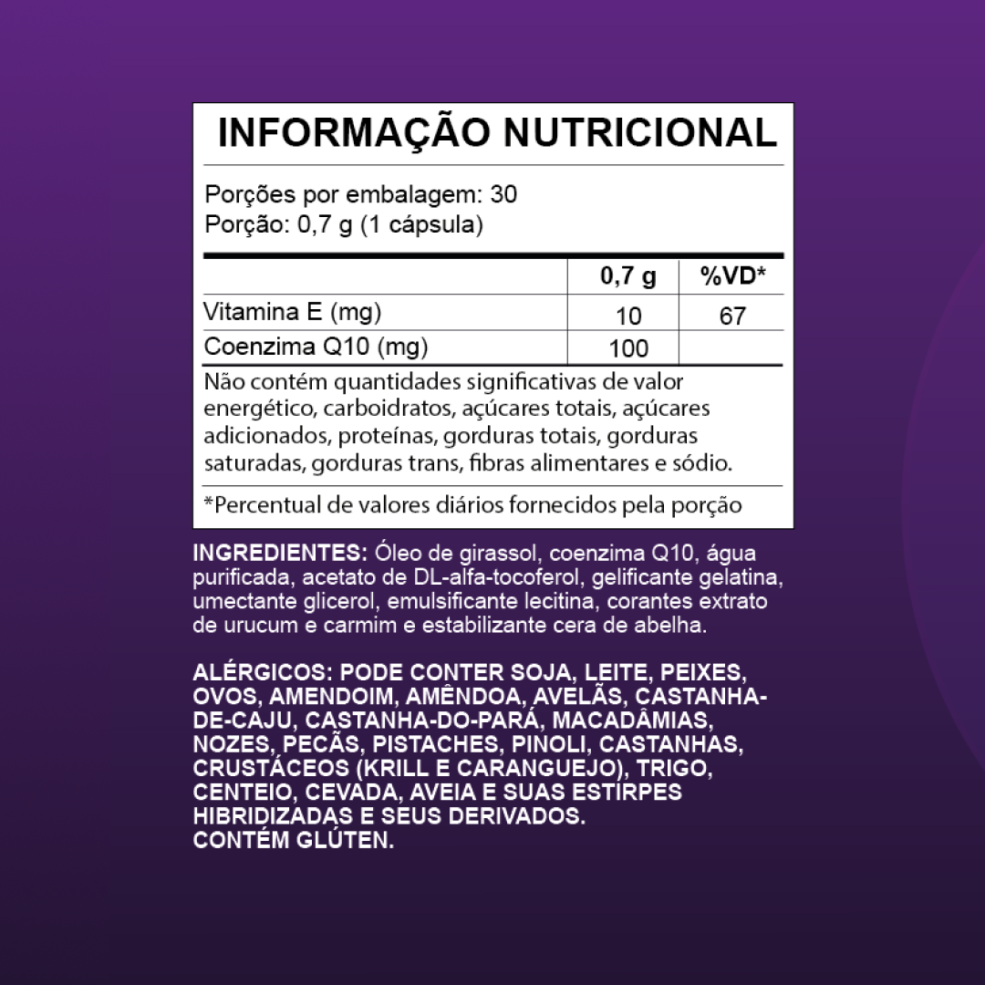 Tabela Nutricional